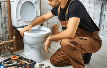 Installing 2pc toilet