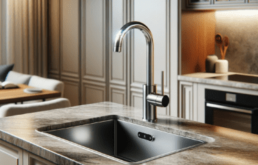 kitchen sink touchless faucet installation